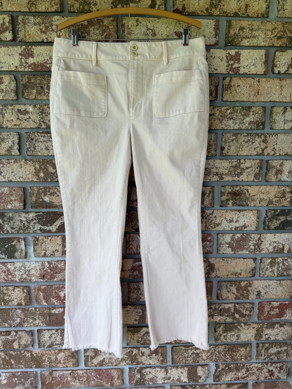 Spartina 449 Juliette High Rise Jean Women’s Size 12 (34” X 12”) Pale Pink